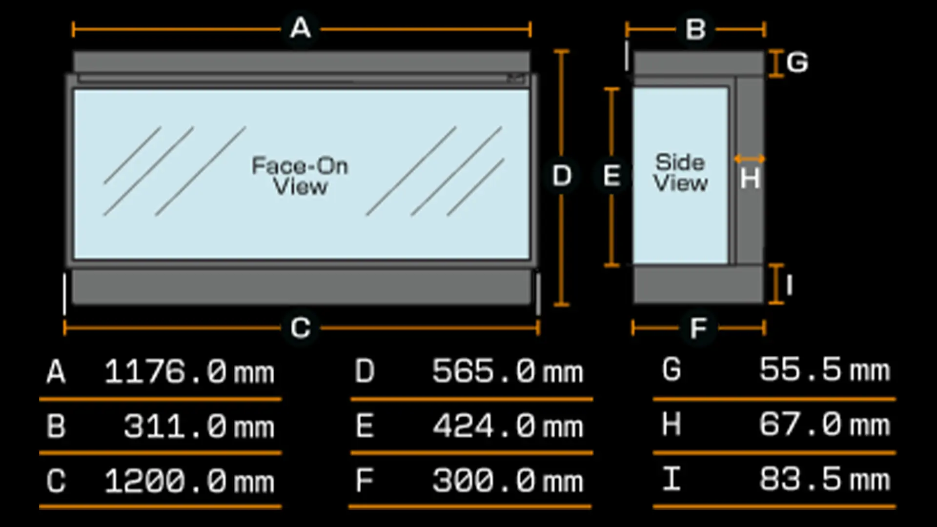 Sizing Table and Dimensions