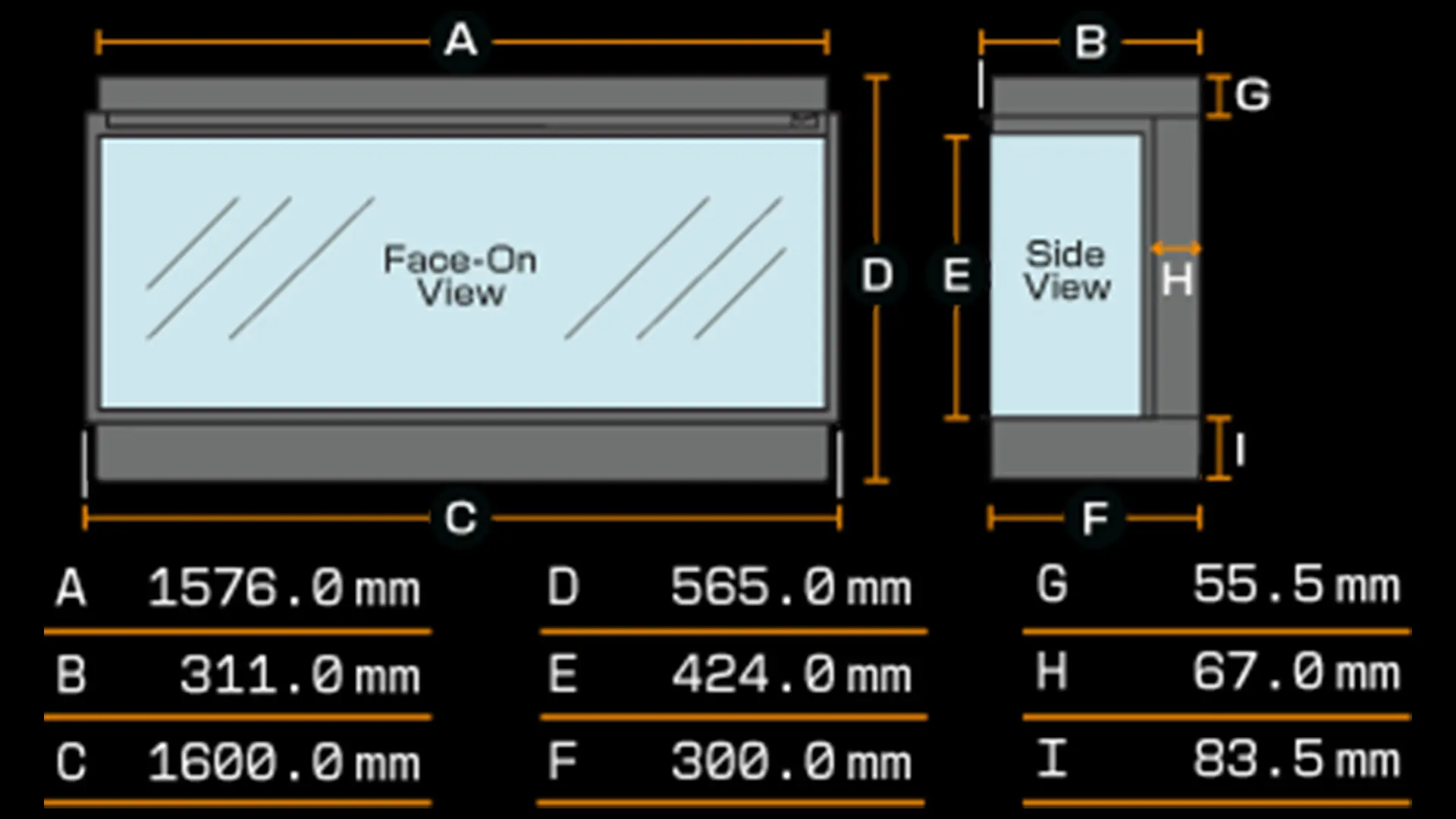 Sizing Table and Dimensions