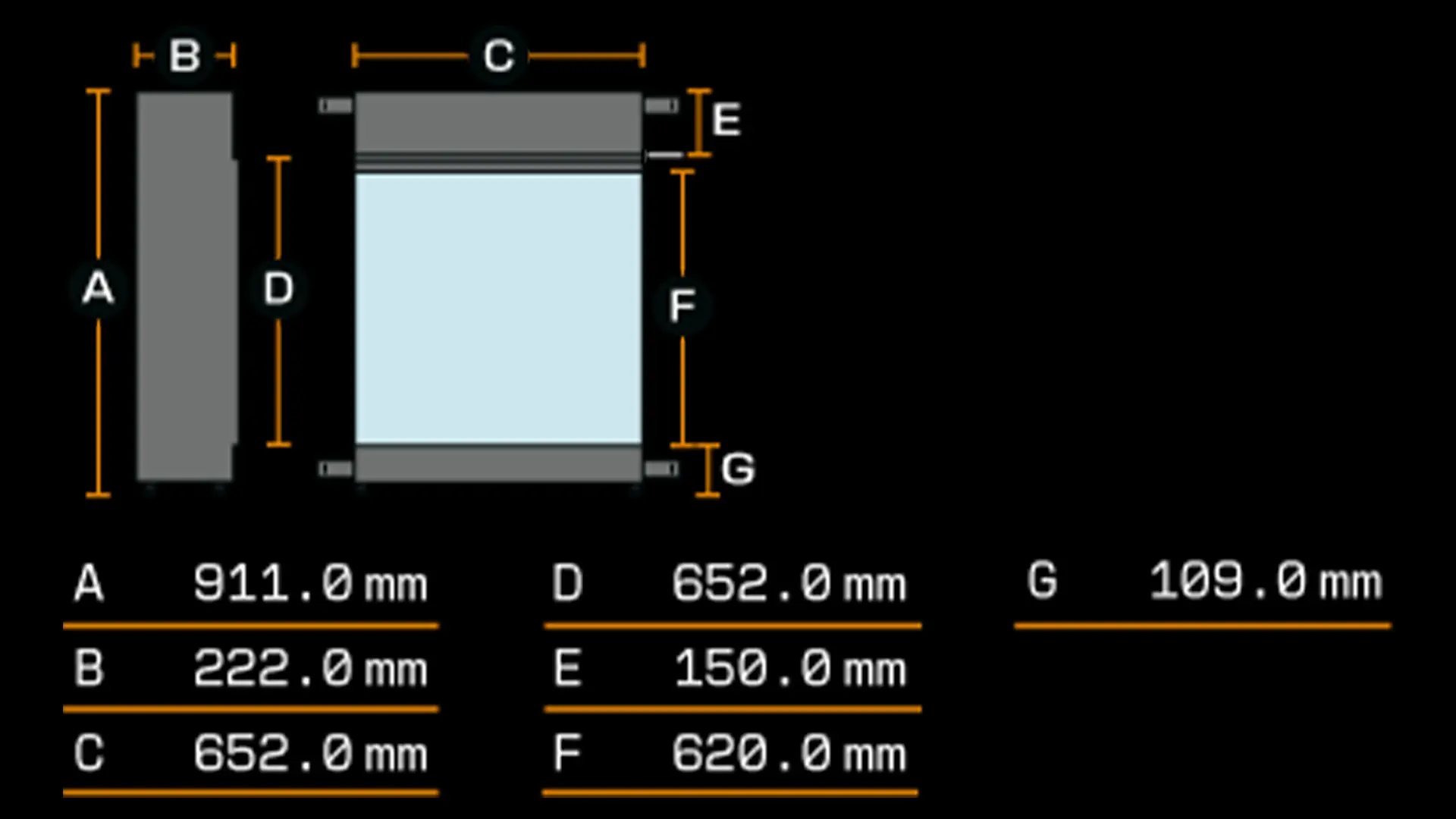 Sizing Table and Dimensions