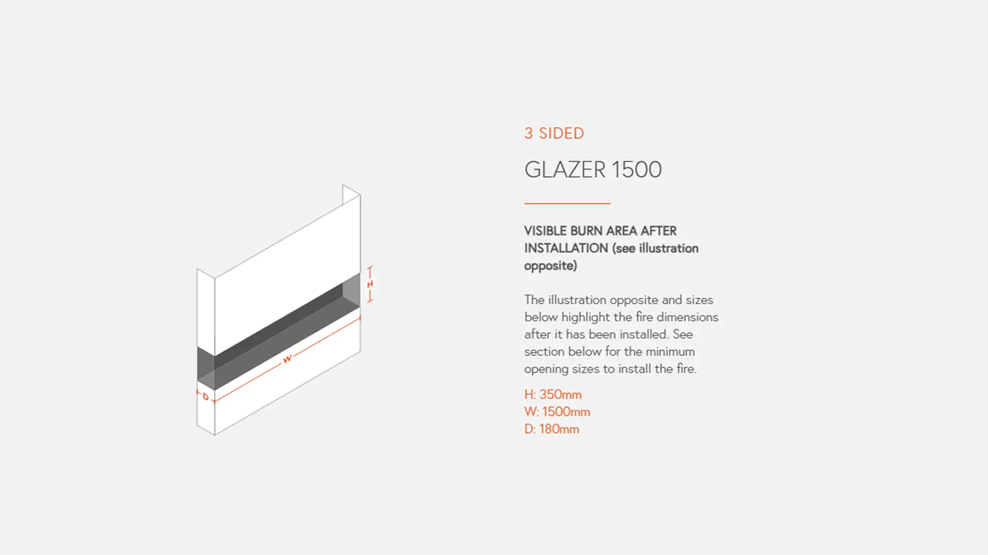 Sizing Table and Dimensions