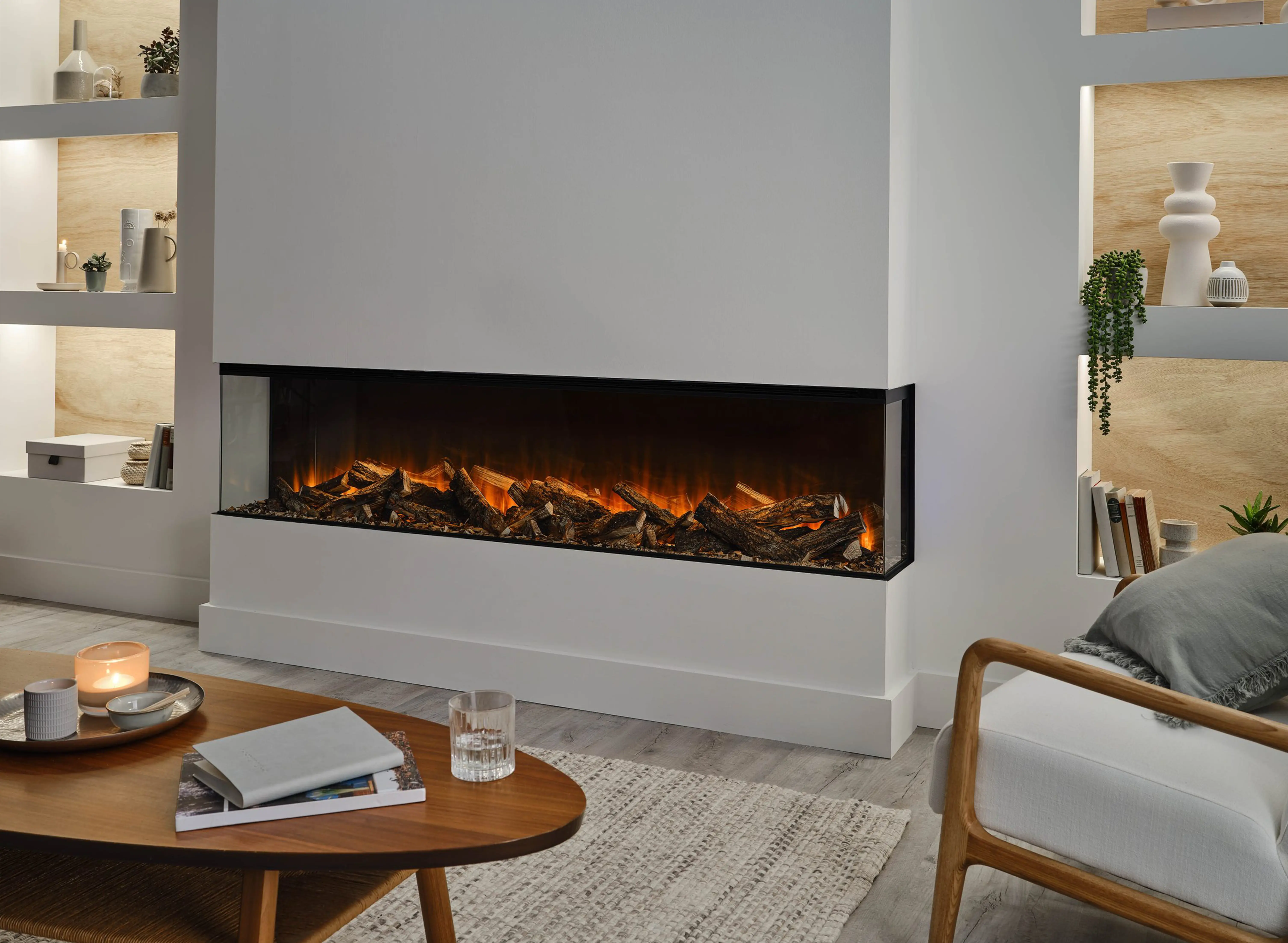 New Forest 1900sq Black Edition Electric Fire
