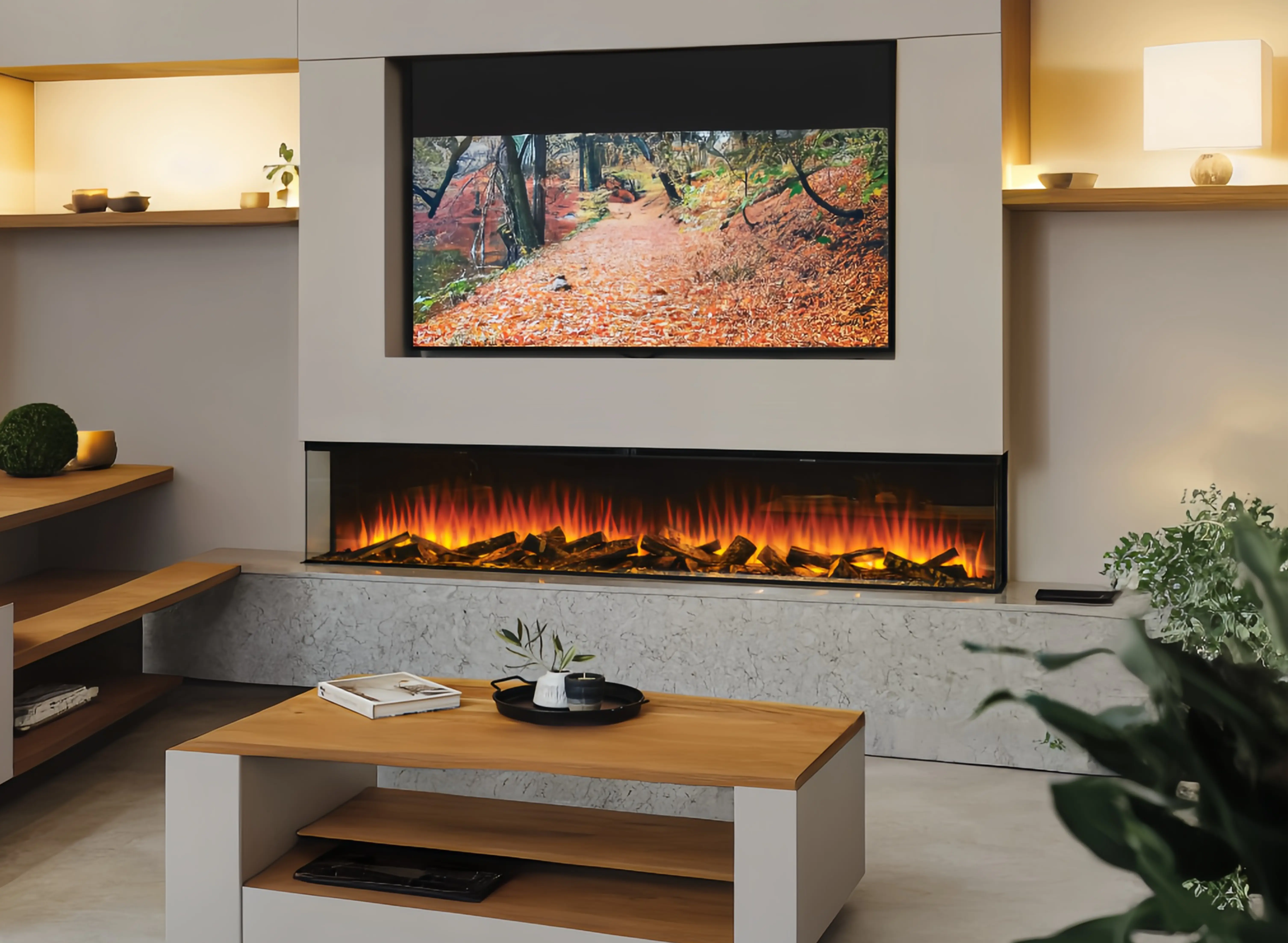 New Forest 2400sq Deluxe Edition Electric Fire