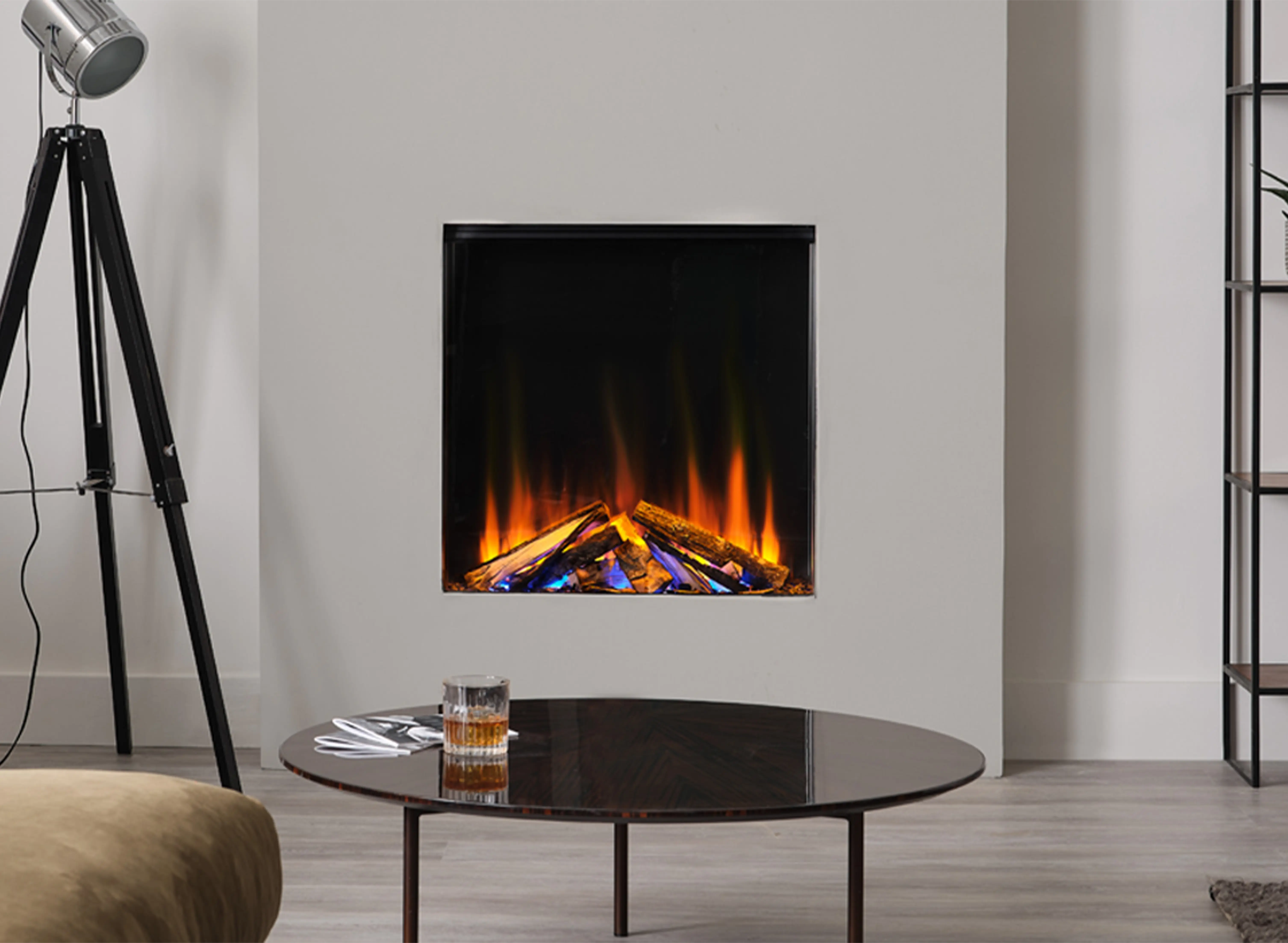 New Forest 650sq Black Edition Electric Fire