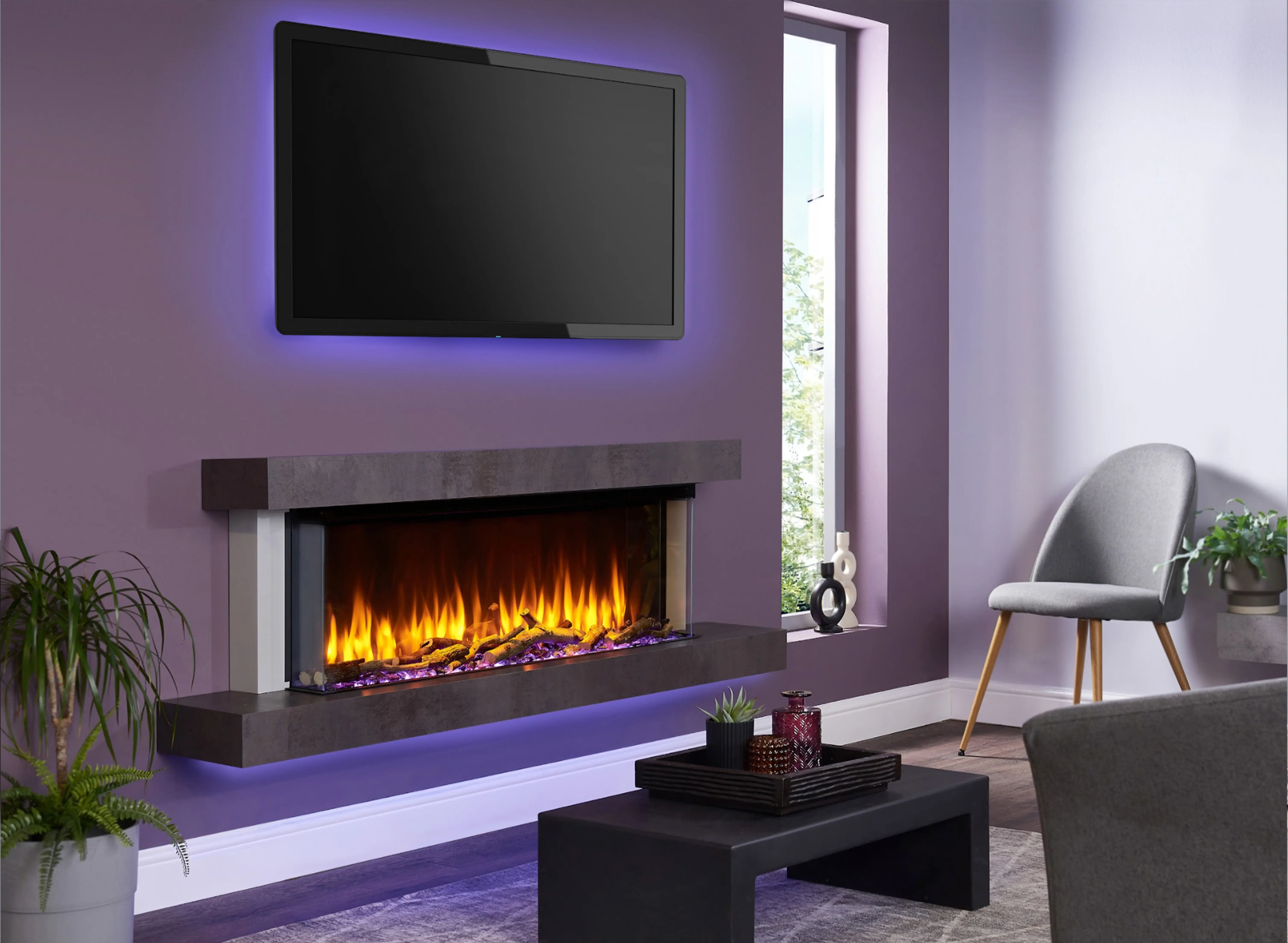 iRange i1100e Slimline Electric Fire