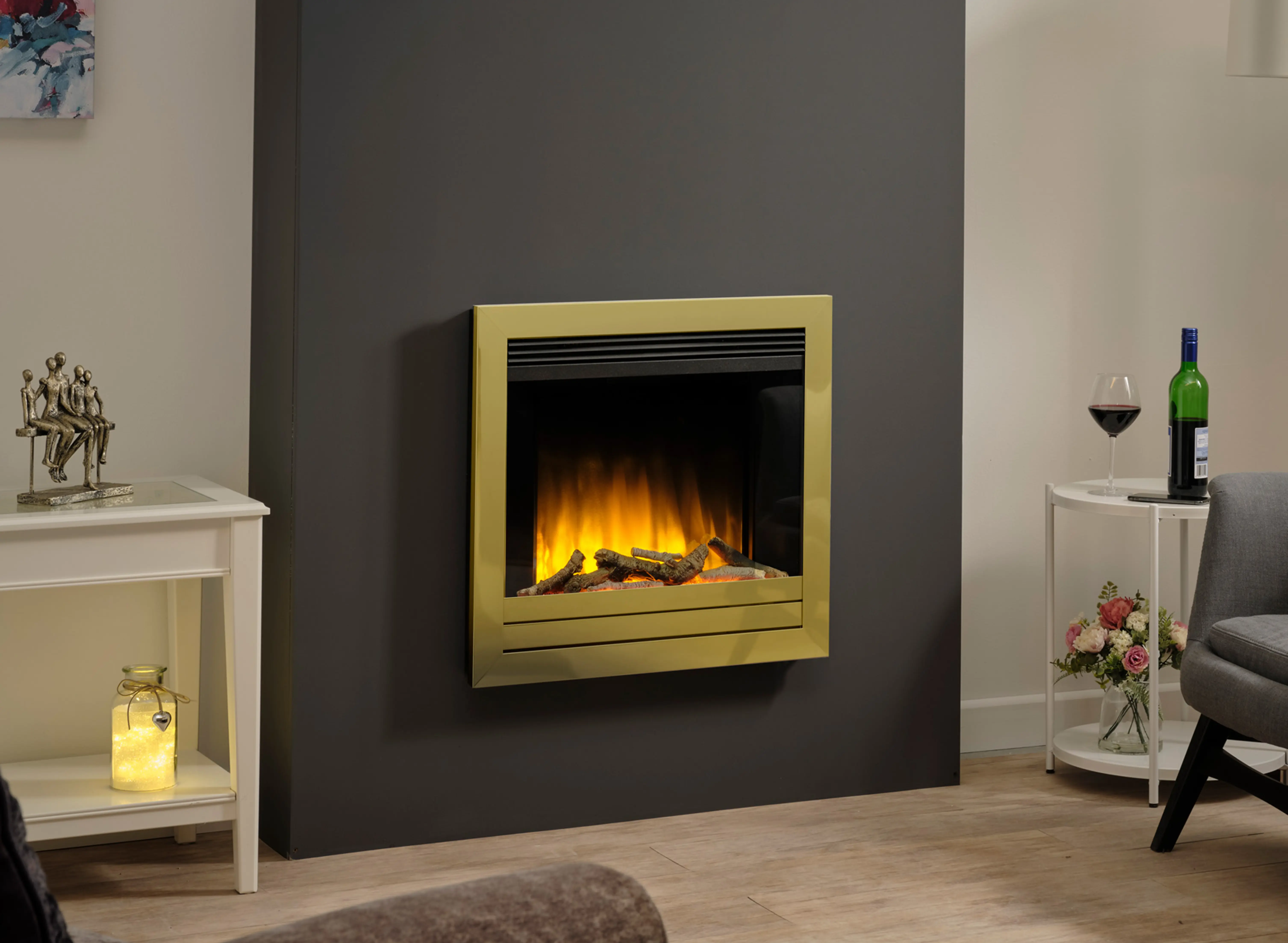 Flamerite Arlo 4 Brass